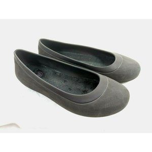Crocs Ballet style Slip on womens sz 6 Matte Black
